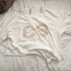 Free people cropped sweater